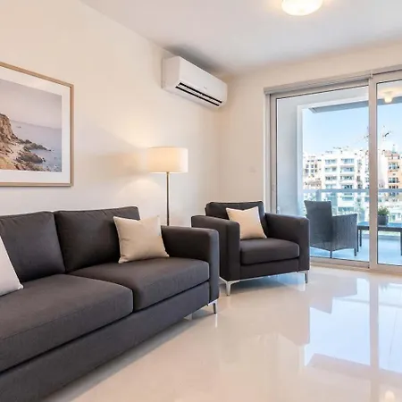 Bnbnova - 2br With Balcony & Sea Views In Spinola Bay