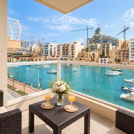 Bnbnova - 2br With Balcony & Sea Views In Spinola Bay